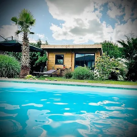190m2 8 Pers Piscine Et Chalet Independant Prázdninový dům *