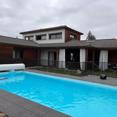 Casa de Férias 190m2 8 Pers Piscine Et Chalet Independant *